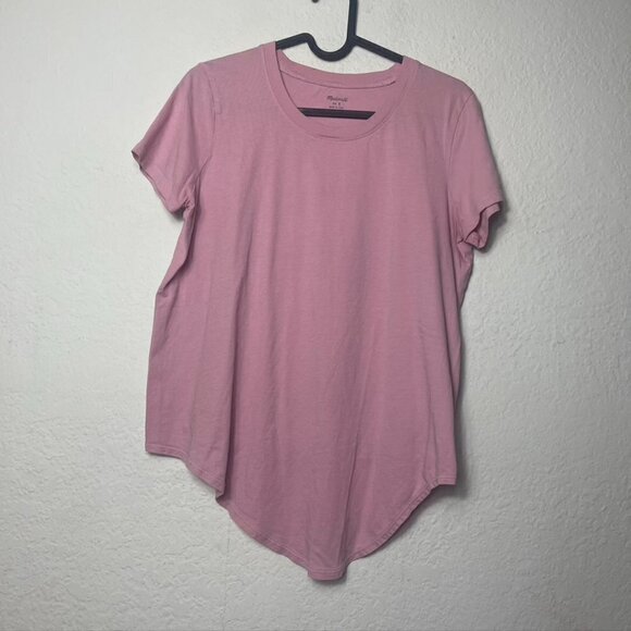 Madewell Short Sleeve Knot Front Top - Picture 5 of 7